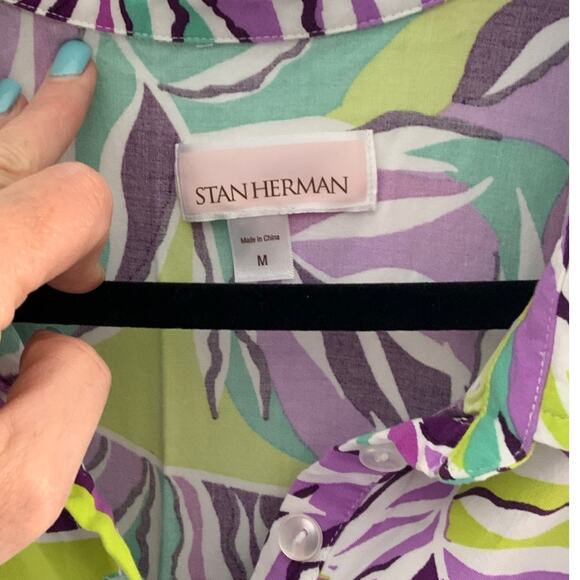 Stan Herman Maxi dress with pockets size medium - Picture 2 of 6